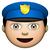 policeman emoji