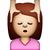 girl getting head massage emoji