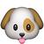 dog with tongue out emoji