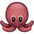 octopus with four tentacles emoji