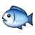 blue fish emoji