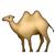 camel with two humps emoji
