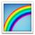 part of a rainbow emoji