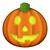 pumpkin with face emoji
