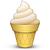 ice cream in a cone emoji