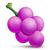 purple grapes emoji