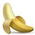 peeled banana emoji