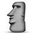 moyai statue emoji