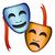 perfomring arts masks emoji