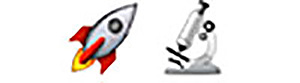 guess the emoji level 6 rocket and microscope