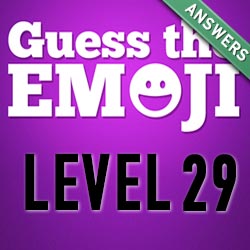 guess the emoji level 29